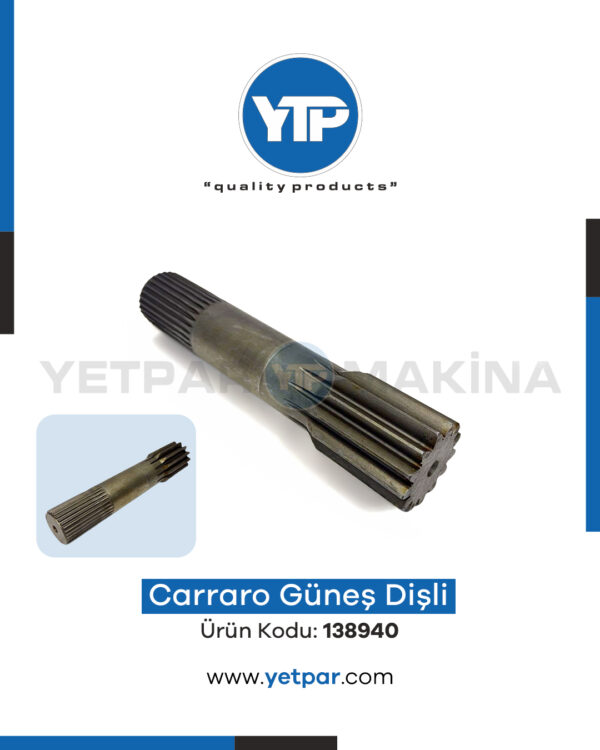 138940 CARRARO GÜNEŞ DİŞLİ