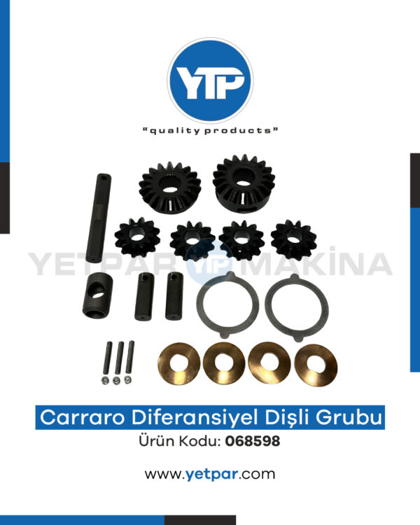 068598 CARRARO DİFERANSİYEL DİŞLİ GRUBU