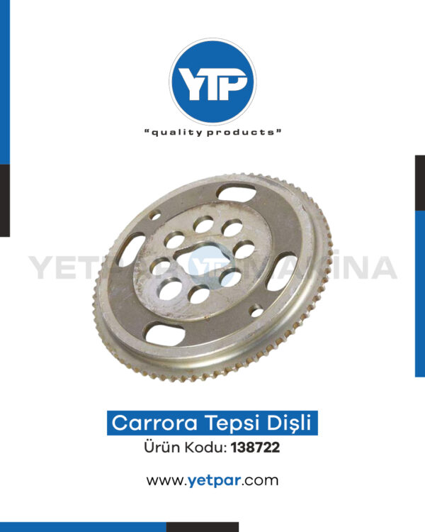 138722 CARRARO TEPSİ DİŞLİ